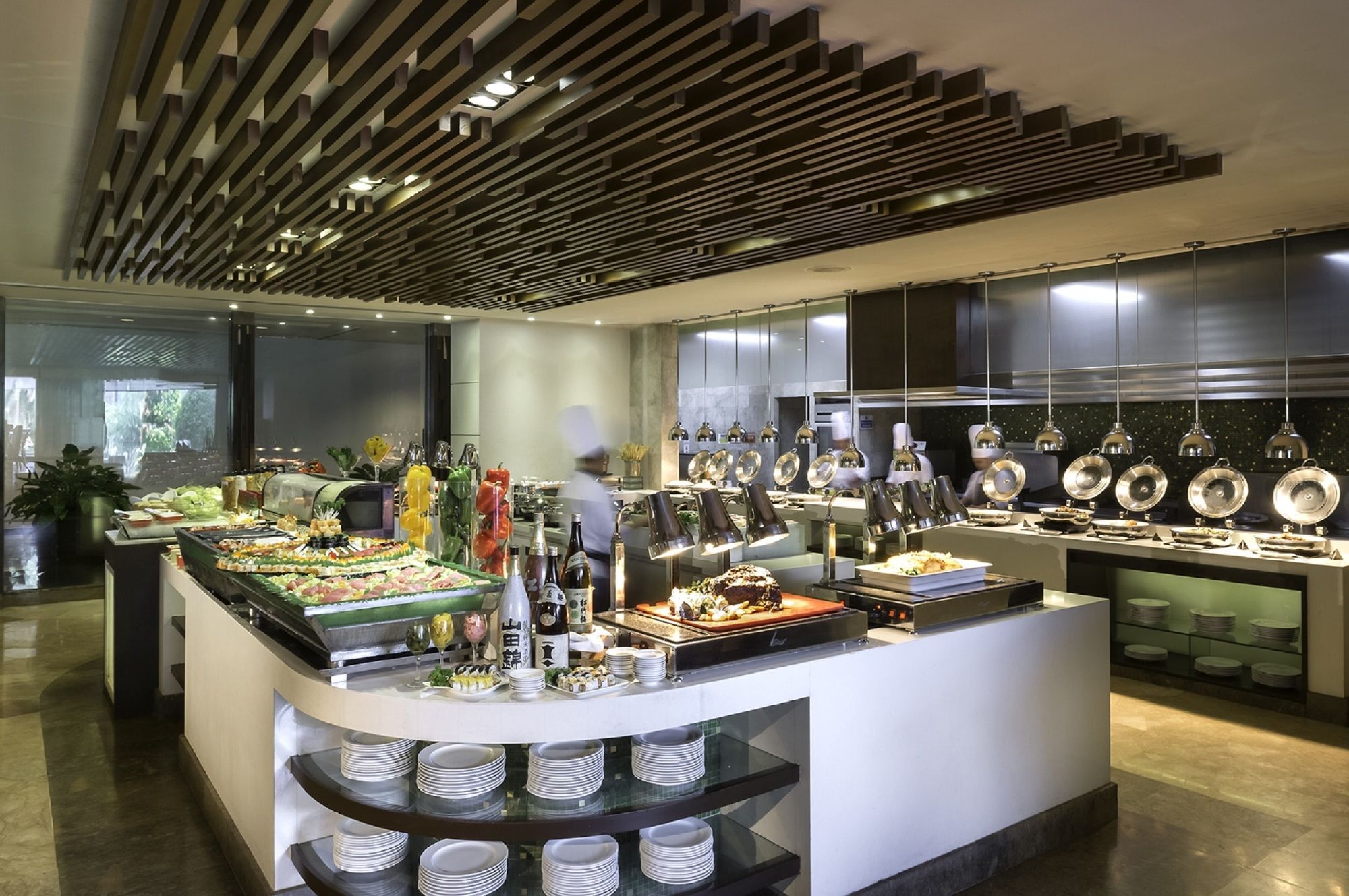 Marco Polo Davao Ξενοδοχείο Εξωτερικό φωτογραφία A buffet at a hotel